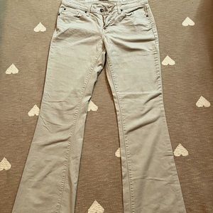 tan modern bootcut signature levi jeans